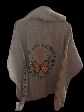 Dia De Los Deftones Zip Up Hoodie Size 2X